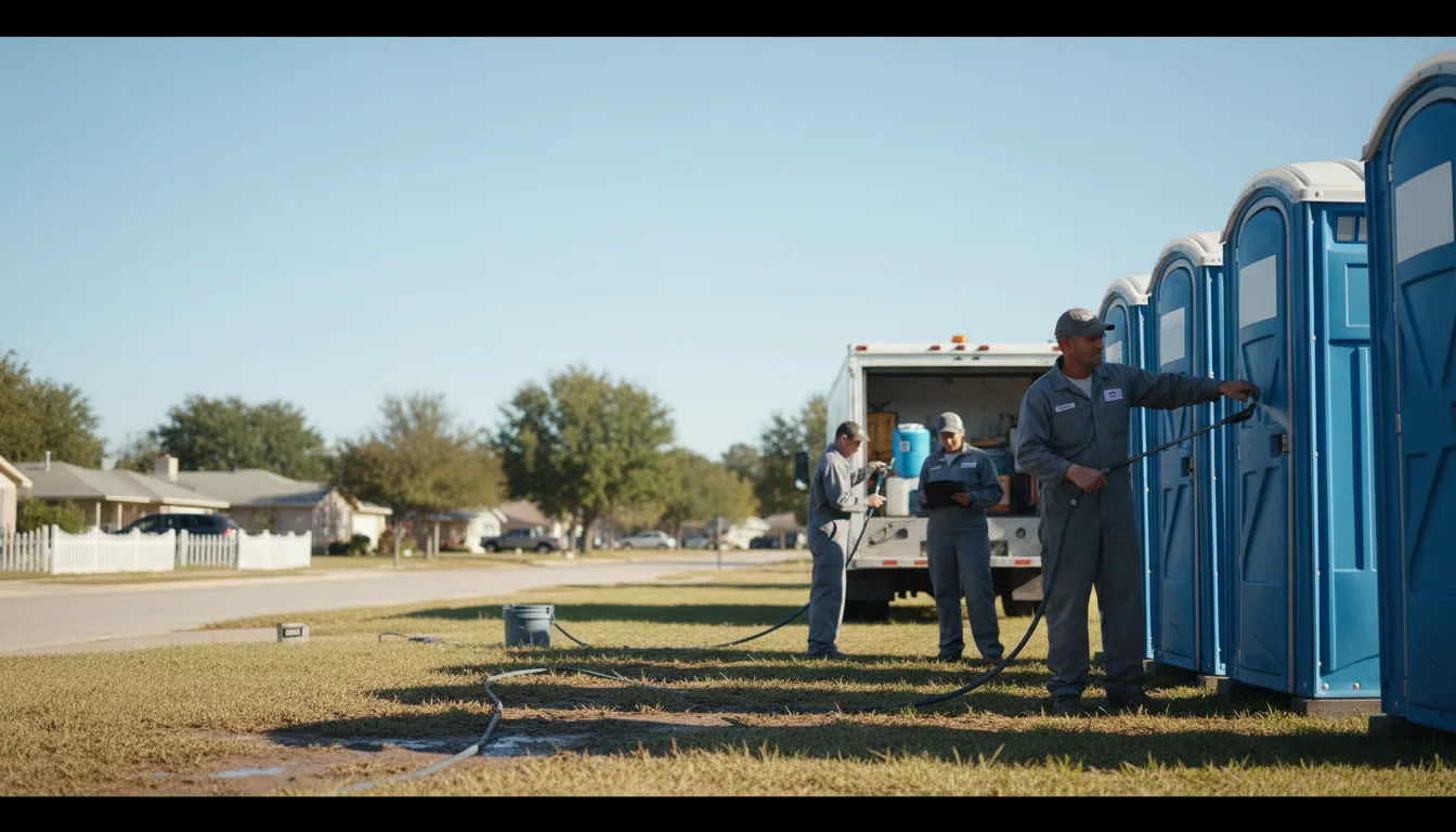 Long-Term Portable Toilet Rental in Locust Grove, VA near me